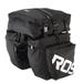Romacci ROSWHEEL 3 in 1 Multifunction Road MTB Mountain Bike Bag Bicycle Pannier Rear Seat Trunk Bag