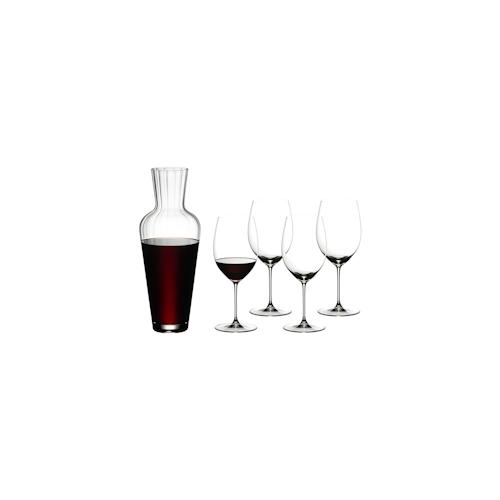 Riedel VERITAS Cabernet Gläserset & Mosel Dekanter