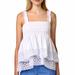 Tory Burch Tops | New Tory Burch White Sleeveless Top | Color: White | Size: 4