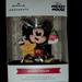 Disney Holiday | Hallmark Disney Mickey Mouse Ornament | Color: Black/Red | Size: Os