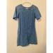 J. Crew Dresses | J Crew Dress Pockets Jean Denim Blue Size 0 | Color: Blue | Size: 0