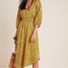 Anthropologie Dresses | Anthropologie Marigold Midi Dress, Size Xs | Color: Black/Gold | Size: Xs