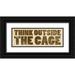 Grey Jace 18x9 Black Ornate Wood Framed with Double Matting Museum Art Print Titled - Dog Quotes