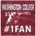 Washington College Shoremen 10'' x #1 Fan Plaque