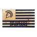 San Jose State Spartans 20'' x 36'' Etched Wood Flag