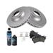 2003-2006 Porsche Cayenne Front Brake Pad and Rotor Kit - TRQ