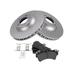 2007-2015 Audi Q7 Front Brake Pad and Rotor Kit - TRQ BKA23894