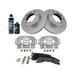 2012-2017 Nissan NV2500 Front Brake Pad Rotor and Caliper Set - TRQ BKA23708