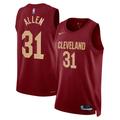 "Maillot Swingman Nike Icon Edition des Cleveland Cavaliers - Marron - Jarrett Allen - Unisexe - Homme Taille: 3XL"