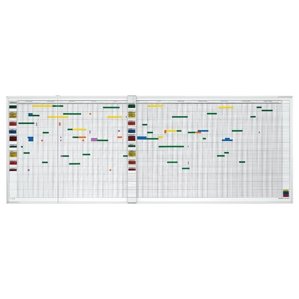 magnetoplan Aktivitätenpl 7Tage 60 Mitarbeiter 2000x750 mm Image