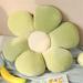 Flower-Shaped Lounge Pillow Cute Seating Pad Plush Chair for Reading Lounging Comfy Floor