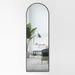 CLEARANCE! YSSOA Full Length Mirror Arched-Top Full Body Mirror with Stand Floor Mirror & Wall-Mounted Mirro