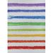 Couristan Rainbow Flavors Spearmint-Multicolor Area Rug