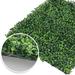 FashionSecretsLLC High Density Artificial Box Green Wall Panels Topiary Hedge Privacy Fence Backyard Décor 20"*20" | 4 H x 20 W x 20 D in | Wayfair