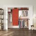 John Louis Home 72" W - 120" W Closet System Walk-in Sets Solid Wood in Red | 16 D in | Wayfair JLH-499