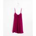 Burberry Dresses | Burberry Magenta Fuchsia Pink Silk Spaghetti Strap Cami Slip Dress Size Small | Color: Pink | Size: S