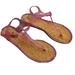 Kate Spade Shoes | Kate Spade Pink Glitter T Strap Thong Jelly Sandal 10 | Color: Pink | Size: 10