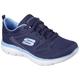 Sneaker SKECHERS "SUMMITS-SUITED" Gr. 36, blau (navy, blau) Damen Schuhe Sneaker