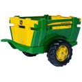 Kinderfahrzeug-Anhänger ROLLY TOYS "John Deere" Spielfahrzeug-Anhänger grün Kinder Zubehör für Kinderfahrzeuge