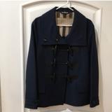 Burberry Jackets & Coats | 100% Authentic Burberry Brit Jacket Coat Size Us:10 | Color: Blue | Size: 10
