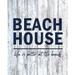 Trinx Beach House 2 Poster Print By Allen Kimberly (24 X 36) # KARC1694B Paper in Blue/Gray | 36 H x 24 W in | Wayfair