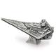Metal Earth 3D Puzzle Imperial Star Destroyer Metal Puzzle Star Wars Model Up for Adults Challenging Level 17.09 X 9.73 X 7.39 cm