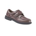 Blair Men's Dr. Max™ Leather One-Strap Casual Shoes - Brown - 13