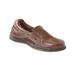 Blair Men's Dr. Max™ Leather Slip-On Casual Shoes - Brown - 12