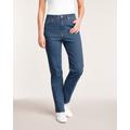 Blair Women's DenimEase Classic 5-Pocket Jeans - Denim - 14P - Petite