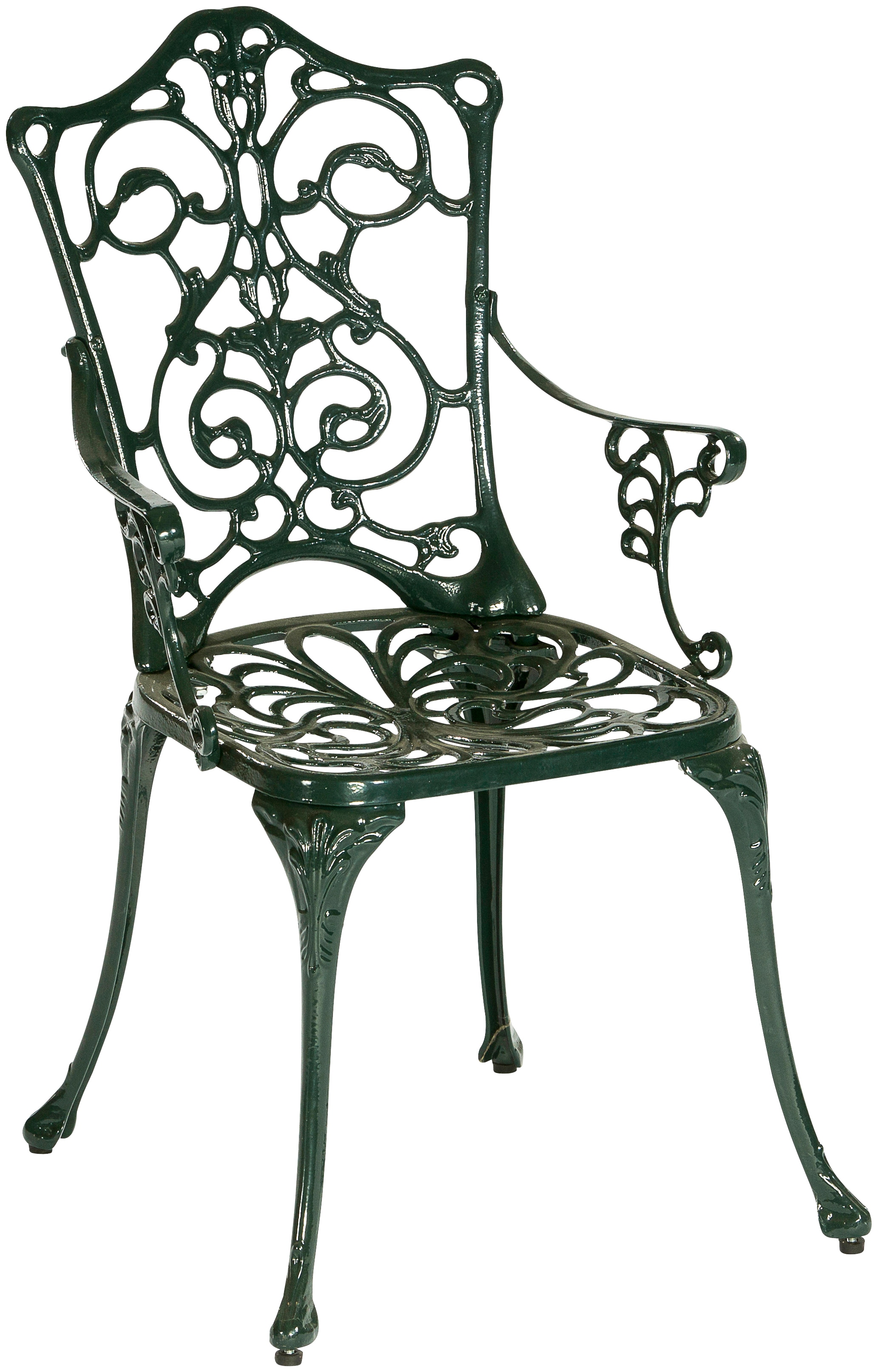 Gartensessel MERXX "Lugano", grün, B:50cm H:89cm T:55cm, Sessel, Aluminium, grün