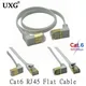 Câble Ethernet RJ45 Cat6 LAN à angle de 90 degrés résistant cordon réseau plat pour modem