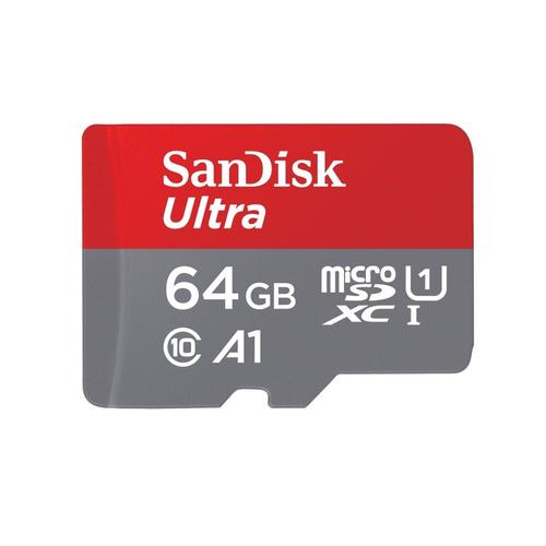 "SanDisk microSDHC Ultra 64GB (UHS-1/Cl.10/120MB/s) + Adapter, ""Tablet"""