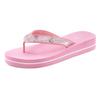 Badezehentrenner VENICE BEACH, Damen, Gr. 39, rosa (rosé), Obermaterial: 100% Textilmaterial. Futter: 100% Textilmaterial. Decksohle: 100% Synthetik. Laufsohle: 100% Synthetik, Glitzer, unifarben, casual, Schuhe, Sandale, Pantolette, Badeschuh...