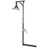 Guide Gear Deluxe Deer Hoist Stand for Hunting with Gambrel Swivel Truck Hitch Lift System Game Hanger for Field Dressing Big Game