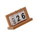 Vintage Wooden Perpetual Calendar Buery Vintage Wood Block Perpetual Calendar Desk Accessory Month Date Blocks for Desk