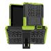 Case for Amazon Kindle Fire 7 12th Gen 2022 Shockproof Heavy Duty Anti-falling Rugged Double Protection Hybrid Case Cover with Kickstand for Amazon Kindle Fire 7 12th Gen 2022 - Green