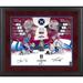 Darcy Kuemper & Pavel Francouz Colorado Avalanche Framed Autographed 2022 Stanley Cup Champions 16" x 20" Collage with a Piece of Game-Used Net from the Final - Limited Edition 99