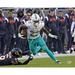 Jeff Wilson Jr. Miami Dolphins Unsigned Shakes Past Defense Photograph