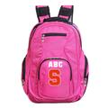 MOJO Pink Syracuse Orange Personalized Premium Laptop Backpack