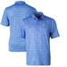 Men's Cutter & Buck Blue New York Giants Throwback Logo Pike Constellation Stretch Polo