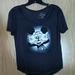 Disney Tops | Disney Peek Ka Boo Mickey Mouse Shirt | Color: Black/White | Size: Xs