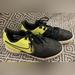 Nike Shoes | Euc! Nike Size 2 Black/Yellow Indoor Soccer Shoes | Color: Black/Yellow | Size: 2b