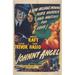 Posterazzi Johnny Angel Movie Poster (11 X 17) - Item # MOVAG0239 Paper in Blue/Red/White | 17 H x 11 W in | Wayfair