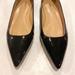 J. Crew Shoes | J. Crew Italian Patent Leather Pointed To Flats | Color: Black | Size: 8.5