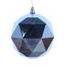 The Holiday Aisle® 8" Geometric Ball Ornament Plastic in Blue | 8 H x 8 W x 8 D in | Wayfair 250691F5513348E6A74E65C33FB87CF6