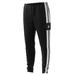 Adidas Pants | Adidas Men's Black & White Stripe Squadra 21 Sweatpants - L | Color: Black/White | Size: L