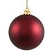 Freeport Park® Holiday Décor Ball Ornament Plastic in Red | 4.75 H x 4.75 W x 4.75 D in | Wayfair 797F95D4958A416CB6A97FBD45FEB271