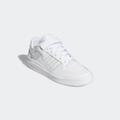 Sneaker ADIDAS ORIGINALS "FORUM LOW" Gr. 37, weiß (cloud white, cloud white) Schuhe Schnürhalbschuhe