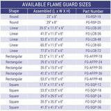 American Fireglass 1/2" Fire Pit Glass | 3 H x 13 W x 8.5 D in | Wayfair AFF-PABL12