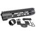 Midwest Industries AR-15/M16 SLH Free Float Slim Line Handguard 9.25 inches Black MI-SLH-9.25